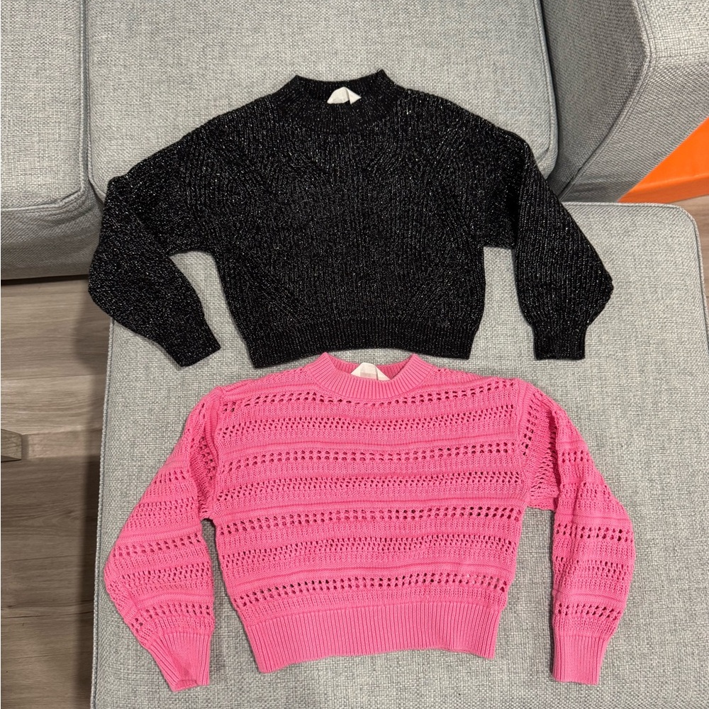 H&M girls sweaters, 8-10